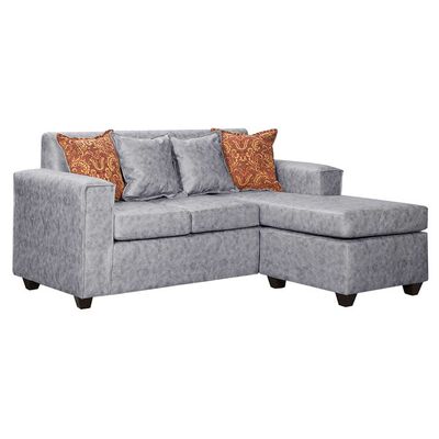 Imagen 1 del producto Sofá Seccional Black Factory Ezeiza 3 Cuerpos Gris