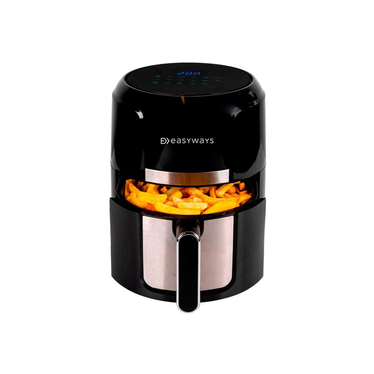 Freidora de Aire  Easyways Air fryer multitouch 3,7 lts.