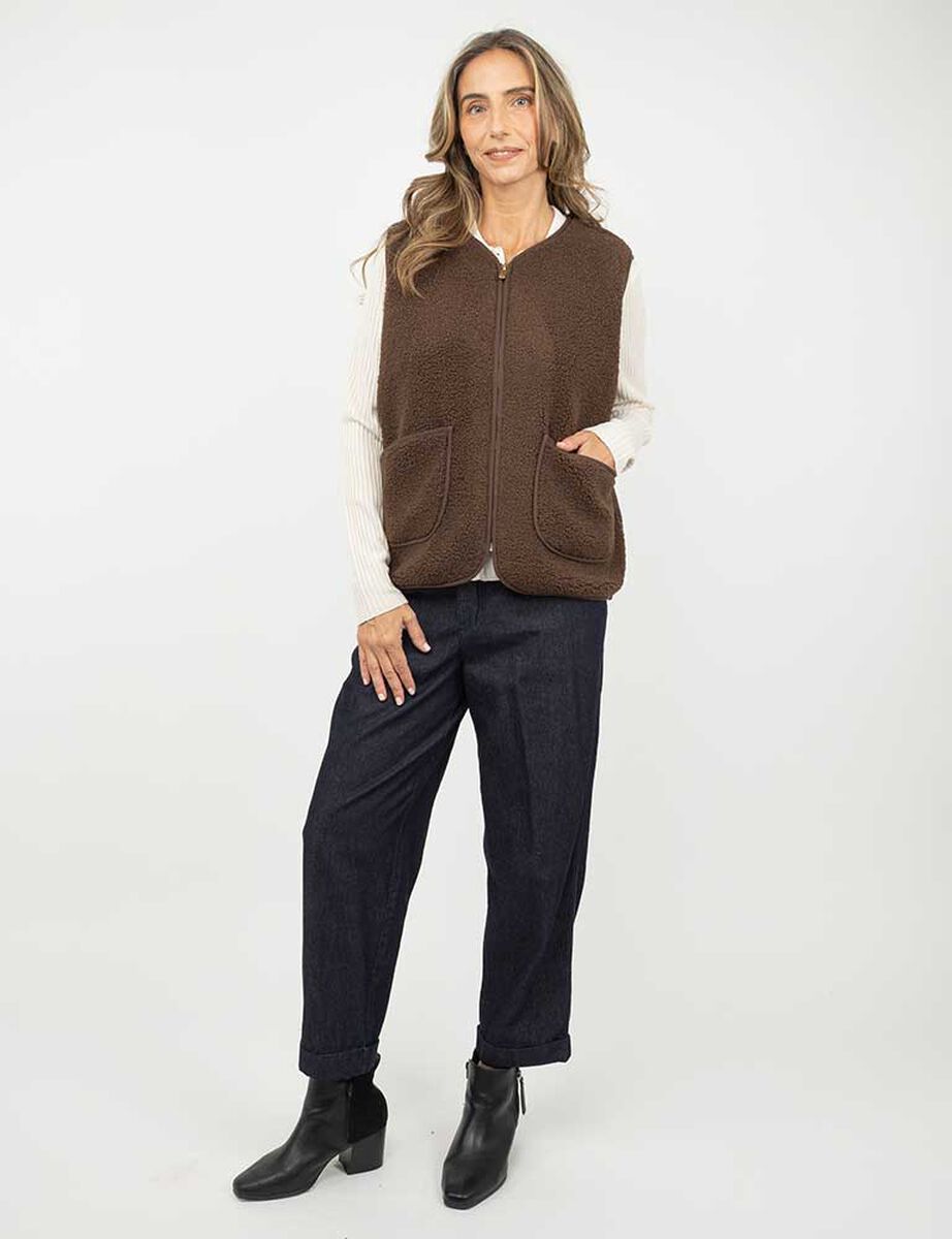 Chaqueta Sin Mangas Mujer Portman Club