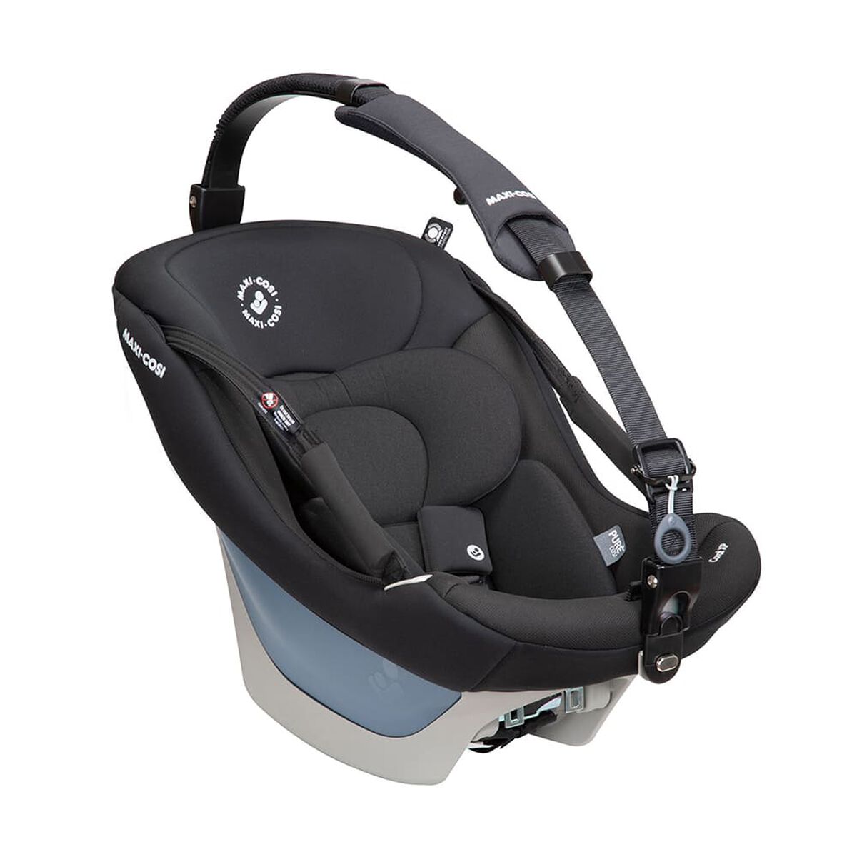 Coche Travel System Lila+Coral Xp Essential Black Maxi-Cosi