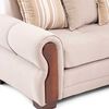 Sof&aacute; Seccional Living Factory Arizona 4 Cuerpos Beige