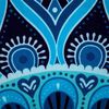 Toalla de Playa Casa Linda Mandala 150 x 150 cm