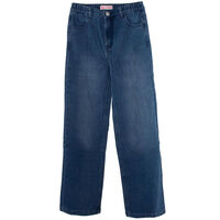 Jeans de Algodón Niña Mila Azul, Negro