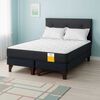 Cama Europea Drimkip 2 Plazas Funcional Base Dividida + Respaldo Royal