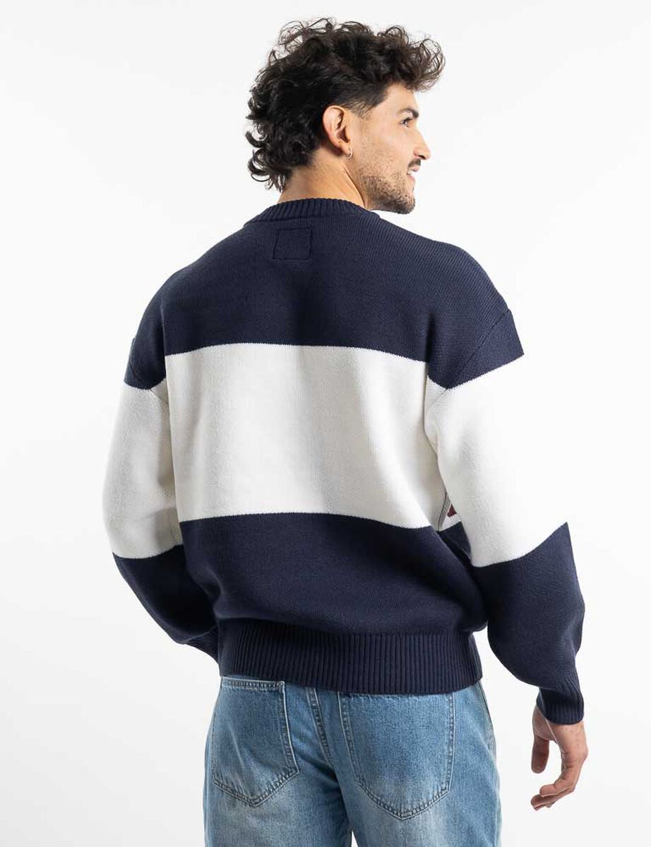 Sweater Coleccion Studio Boxy Fit Hombre Icono