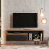 Rack TV Home Mobili Emi Hasta 60" Negro