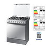 Cocina a Gas Samsung NX52A5412CS/ZS 6 Quemadores