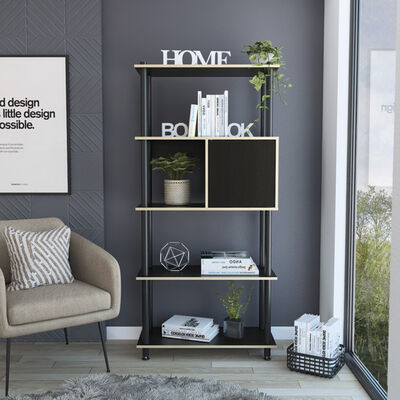 Imagen 1 del producto Biblioteca TuHome Cubik 2 Wengue/Duna