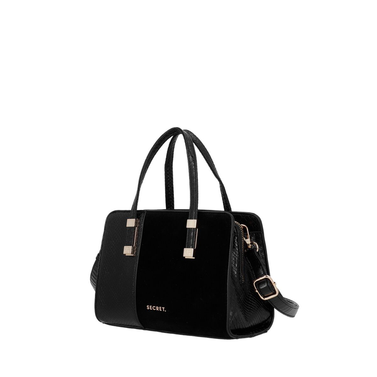 Cartera Bandolera Secret Zagreb SC7 Peque&ntilde;a Negro