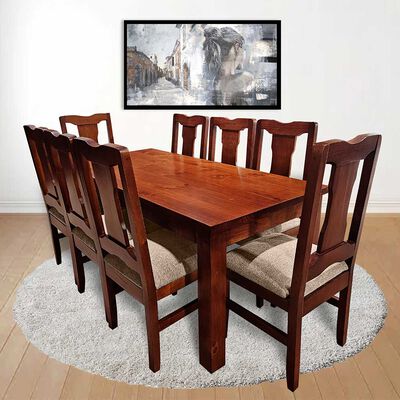 Imagen 2 del producto Juego de Comedor Living Factory Teka 8 Sillas Beige