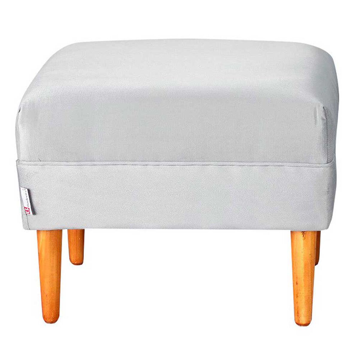 Pouf Bodevir Provenza Felpa 04 Gris&nbsp;