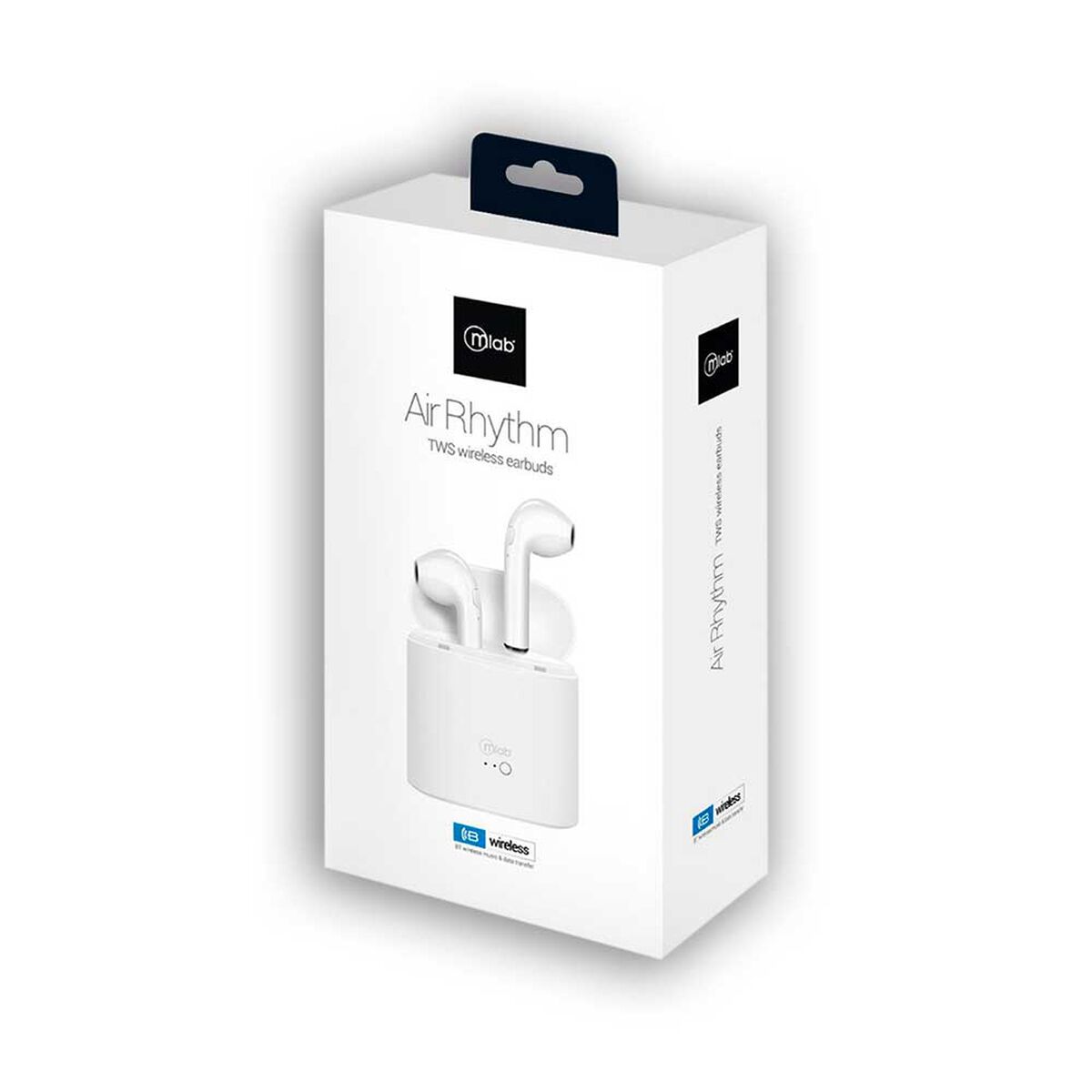 Audífonos Bluetooth Mlab 8533 Air Rhythm Blanco