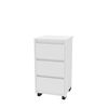 Cómoda Vekkahome Coimbra 3 Cajones Blanco
