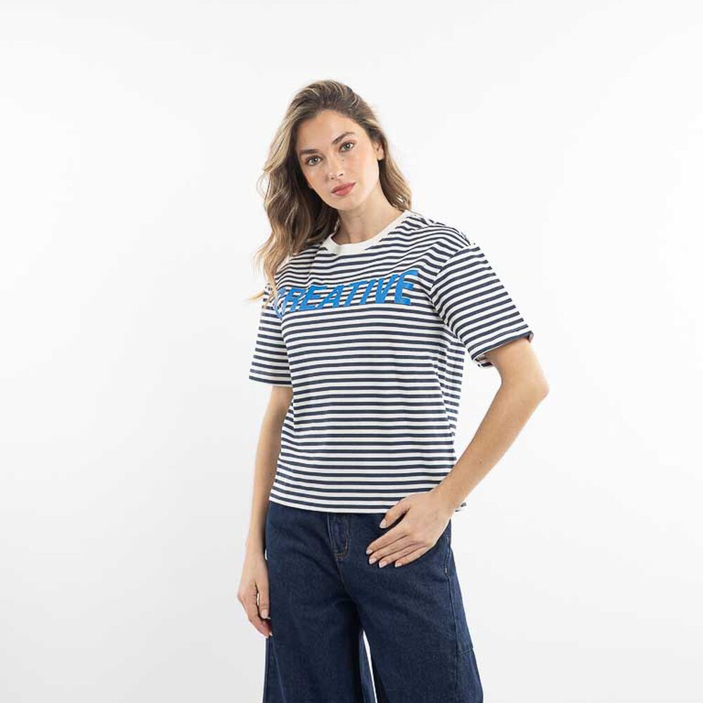 Polera Algodón Oversize Mujer Zibel