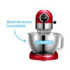 Batidora de Pedestal EasyWays Hook Mixer 4,7 lts. Rojo