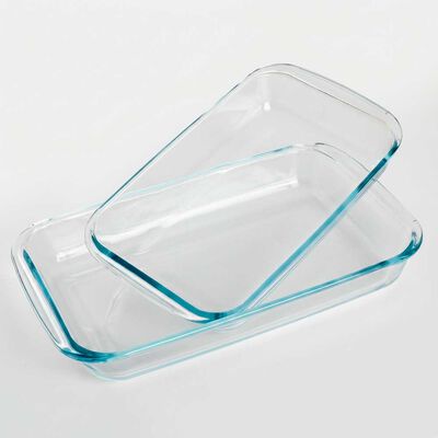 Pack 2 Asaderas Vitta Value 1.6 Lt / 2.2 Lt