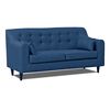 Juego de Living Innovamuebles Dali Sofá 3 Cuerpos + Dos Sillones 1 Cuerpo Azul