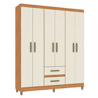 Clóset Vekkahome Coimbra 6 Puertas 2 Cajones Blanco