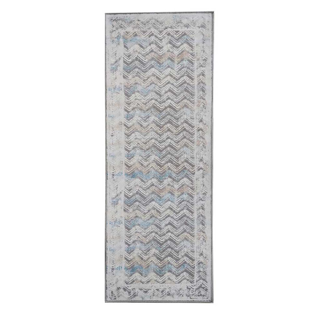 Alfombra de Pasillo Idetex Luxor 180 x 67 cm. Gris