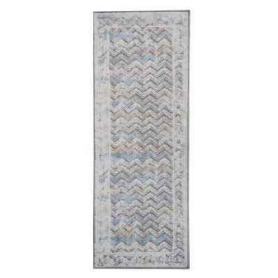 Alfombra de Pasillo Idetex Luxor 180 x 67 cm. Gris