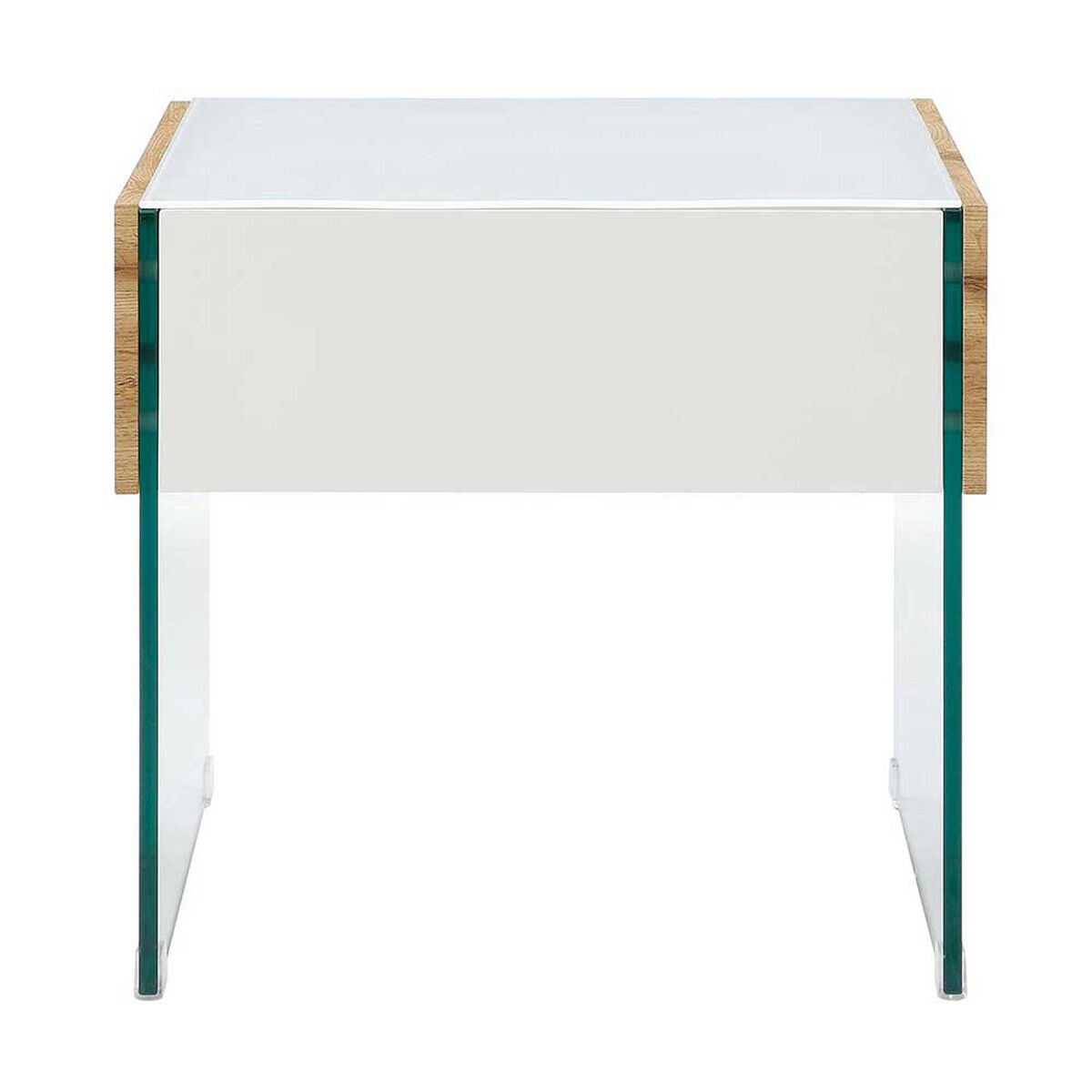 Mesa Lateral Favatex Anna Blanco Madera