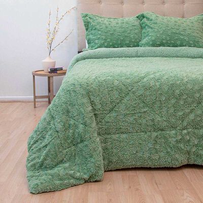 Cubrecama Doral 2 Plazas Verde Senses