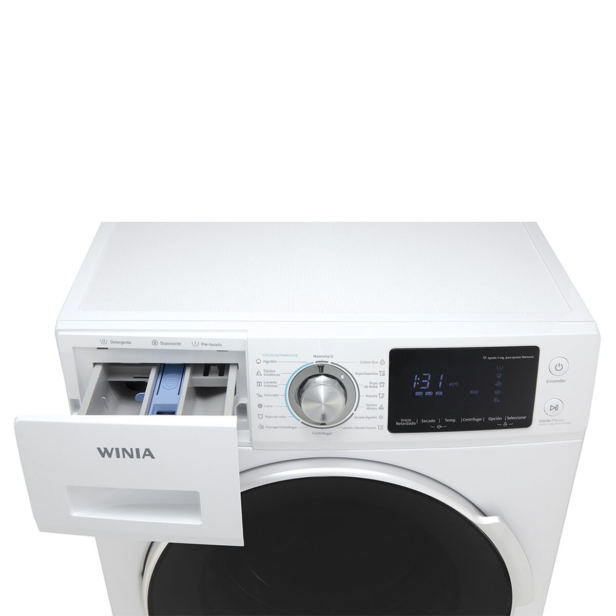 Lavadora Secadora Winia DWC-K9630W 9/6 kg.