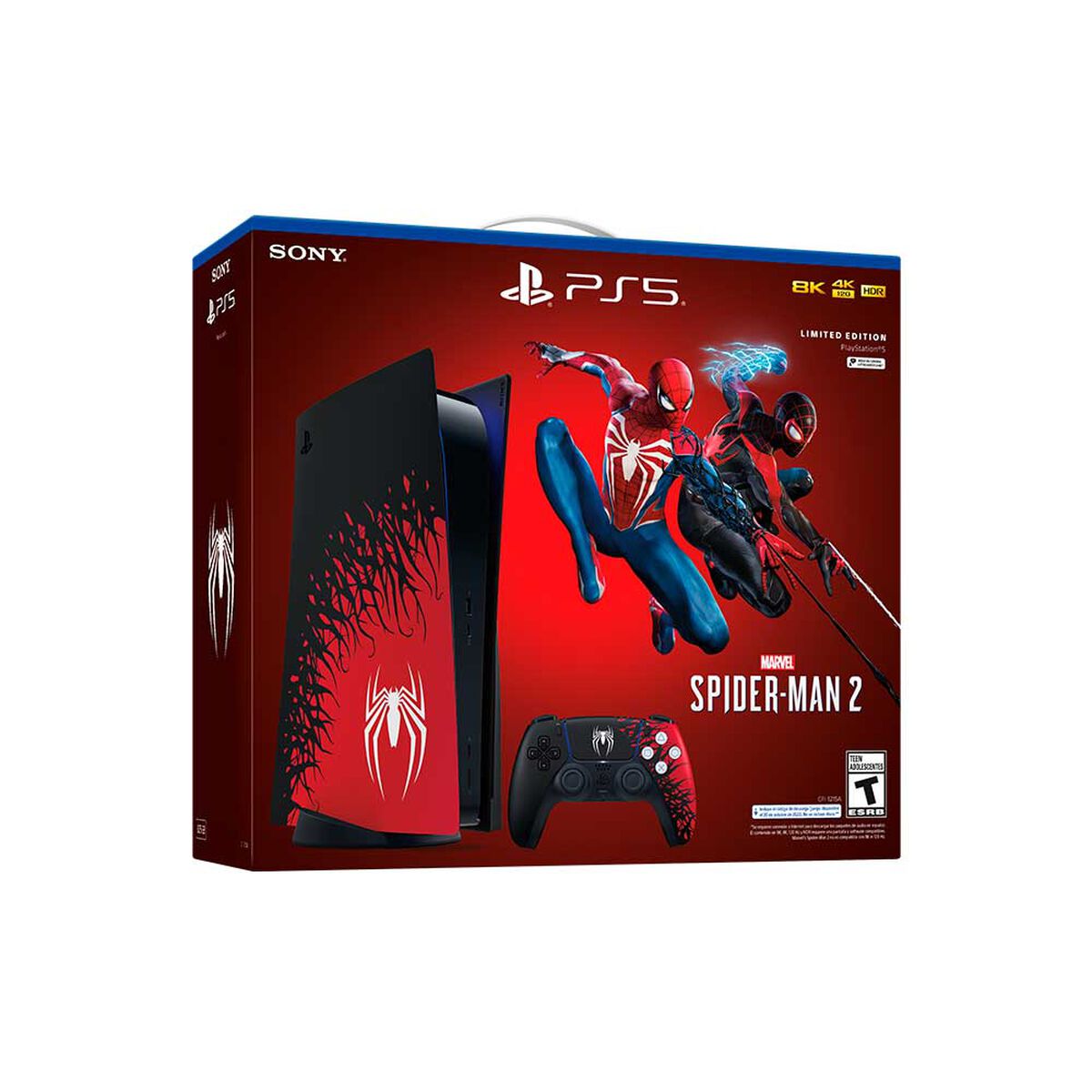 Consola Sony PlayStation 5 Marvel’s Spider-Man 2 + Control