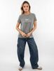 Polera Con Estampado Manga Corta Mujer Icono
