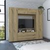Clóset TuHome Z-200 8 Puertas 2 Cajones Duna/Blanco