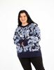 Sweater Casual Estampado Mujer Extralindas
