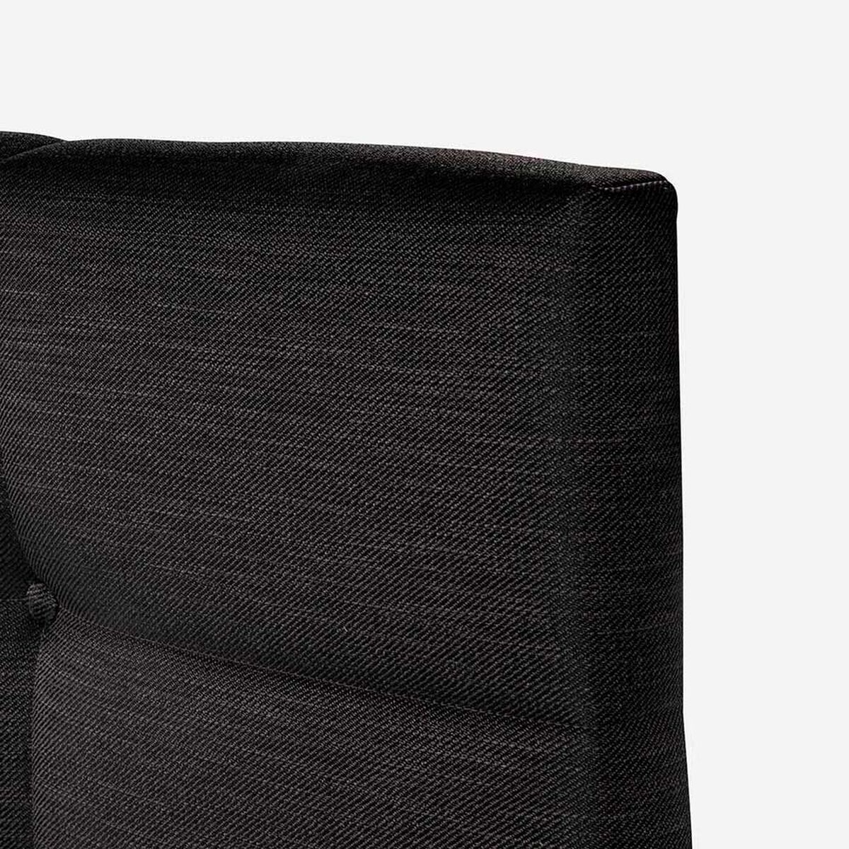 Cama Europea Rosen Base Dividida 2 Plazas Tempo + Respaldo Issey Grafito