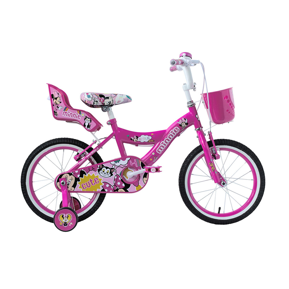 Bicicleta Lahsen Niña Minnie Aro  