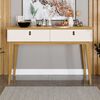 Mesa de Arrimo Casanova Absolut Blanco Off White