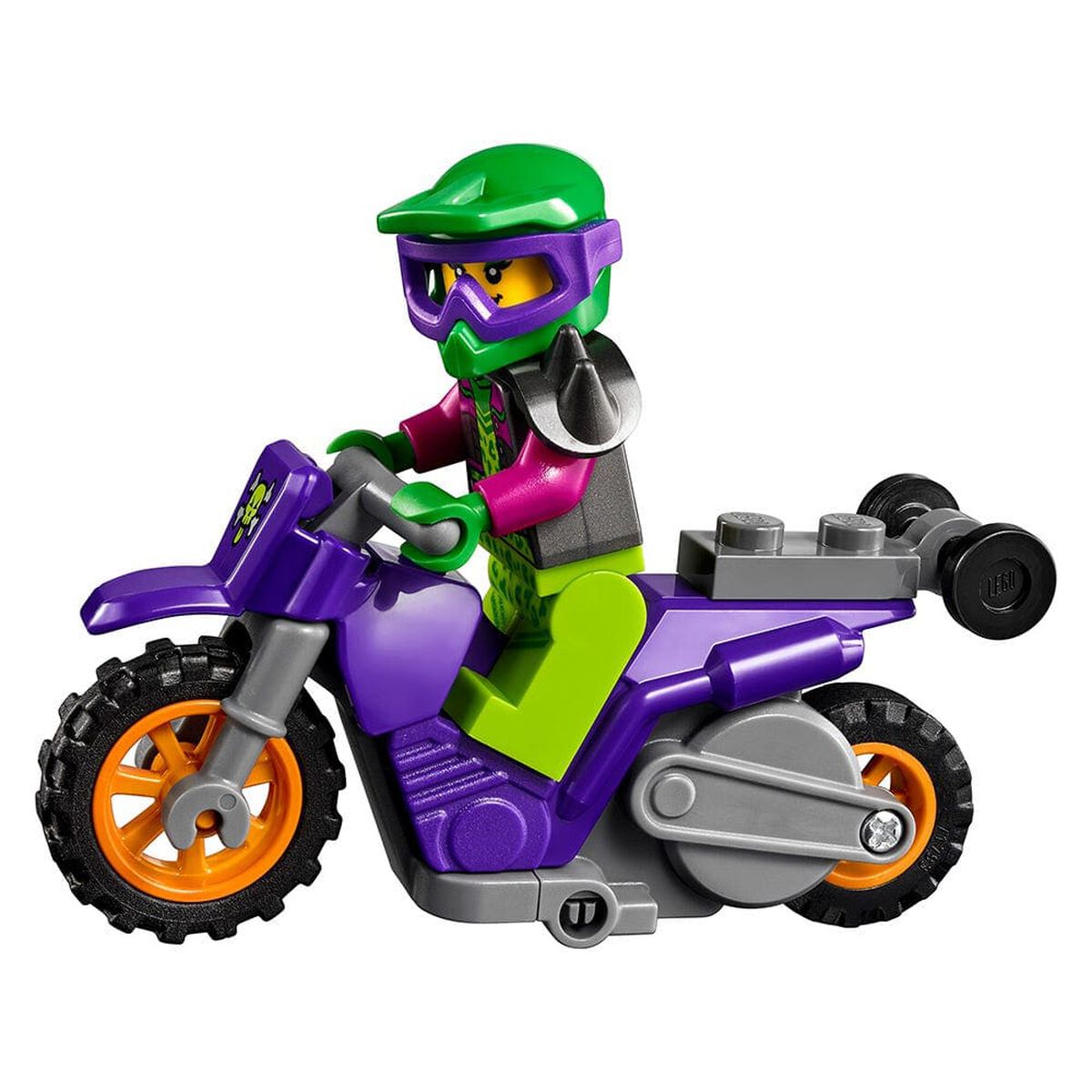 Bloques City Stuntz Moto Acrobática Rampante 14 Piezas Lego