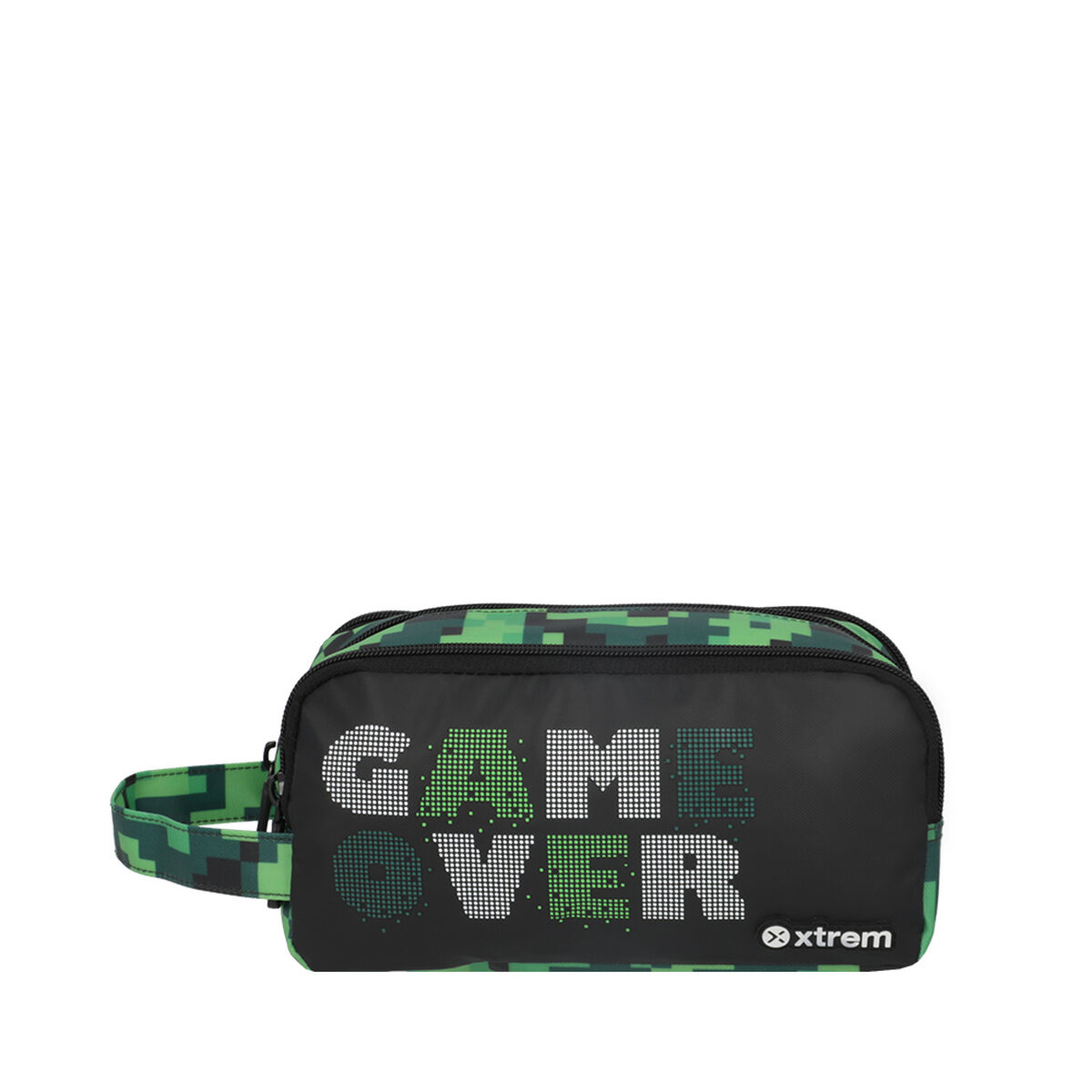 Estuche Xtrem University+ 5XT Pixels Verde
