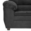 Juego de Living Innovamuebles Liverpool Sofá 2 Cuerpos + Dos Butaca 1 Cuerpo Negro