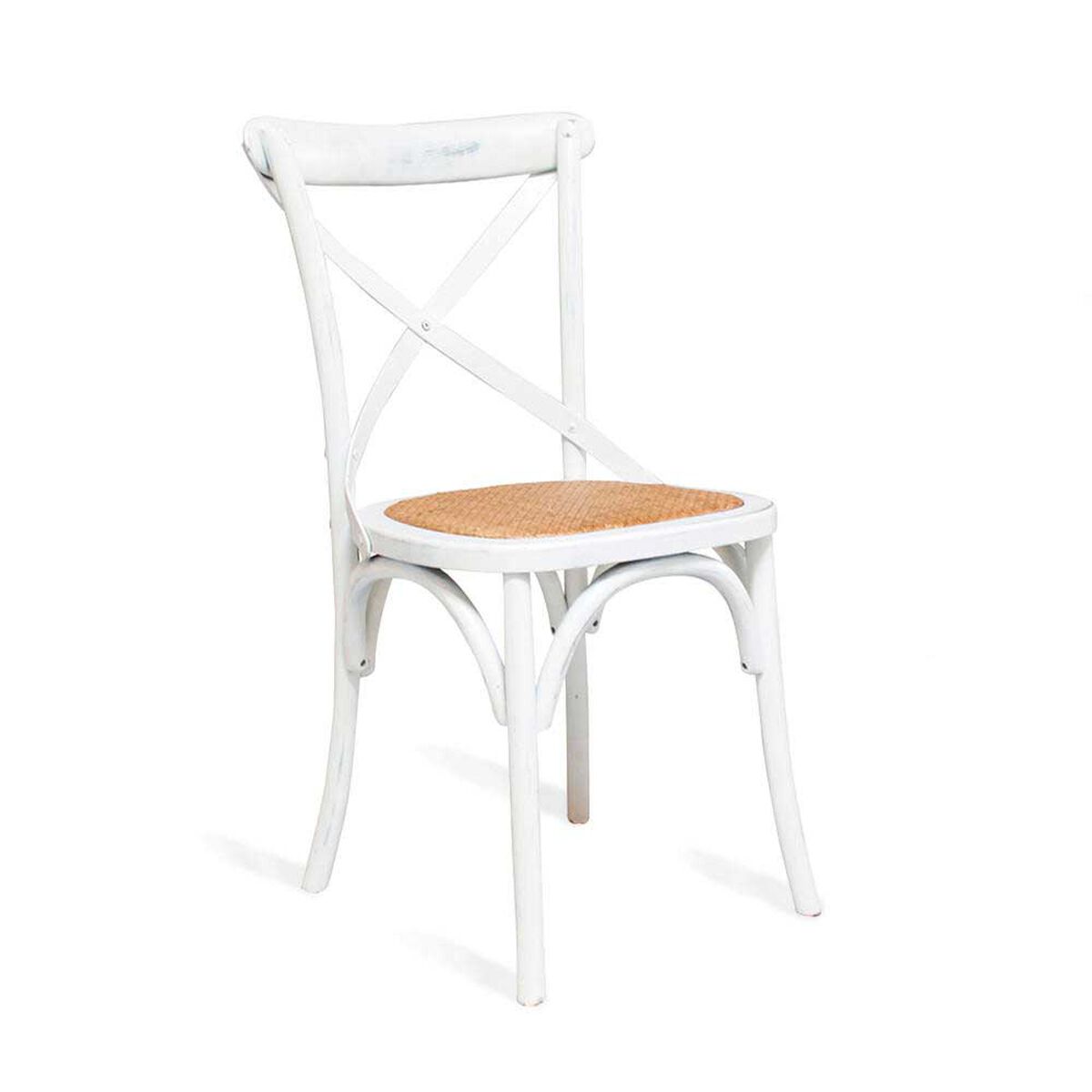 Set 4 Sillas Spazzio Retro Blanco