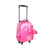 Mochila con Ruedas Pingüino Rosado Infanti