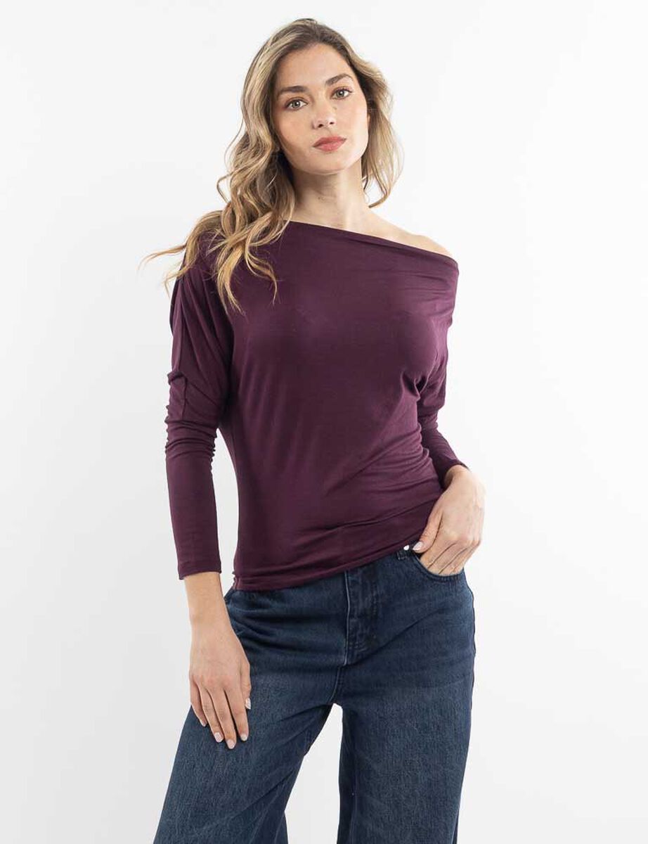 Polera Off Sholder Mujer Zibel