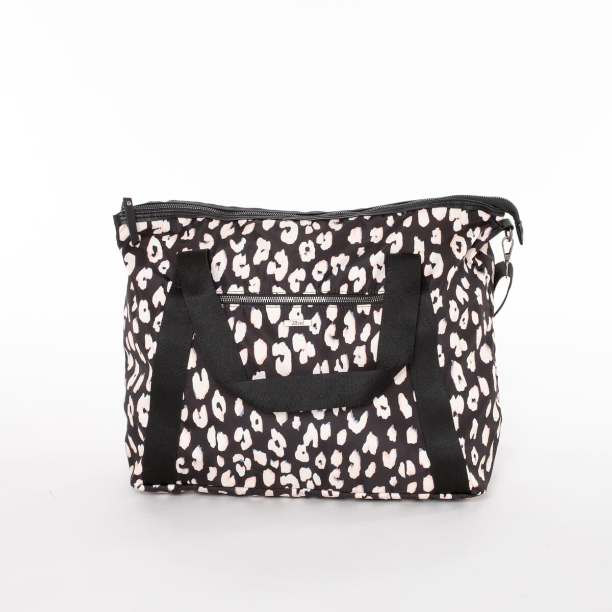 Bolso Cross Bag Mujer Negro Microfibra Zibel