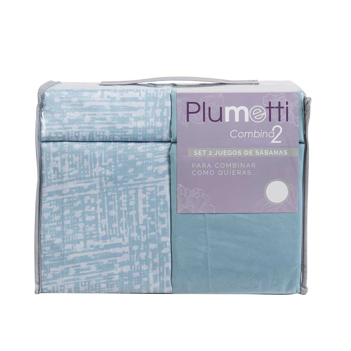 Juego de S&aacute;banas Combinada Plumetti 1,5 Plazas Kigali