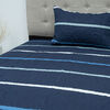 Quilt Doral Hotpress Estampado 1,5 Plazas Lineal