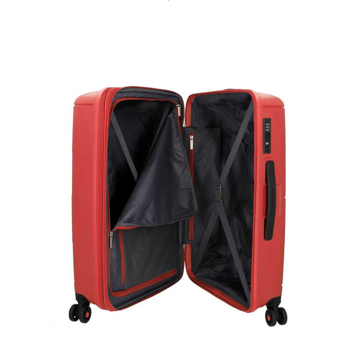 Maleta Saxoline Fortress 2.0 Rojo 73 lts. Talla M