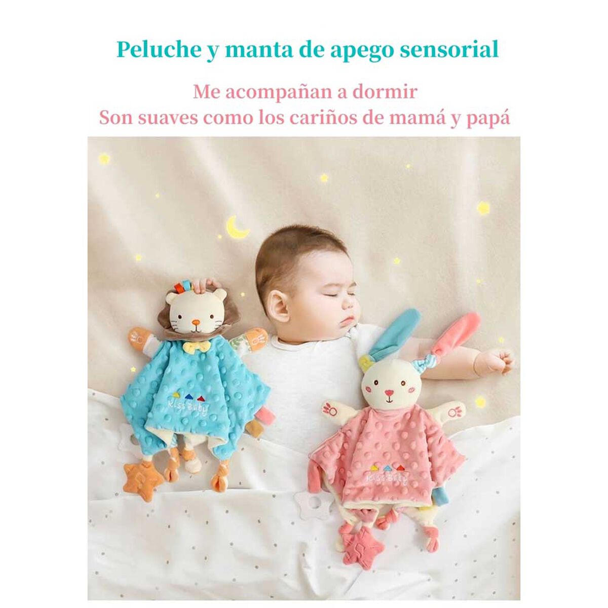 Peluche de apego Sensorial  Zimba LuBabycas