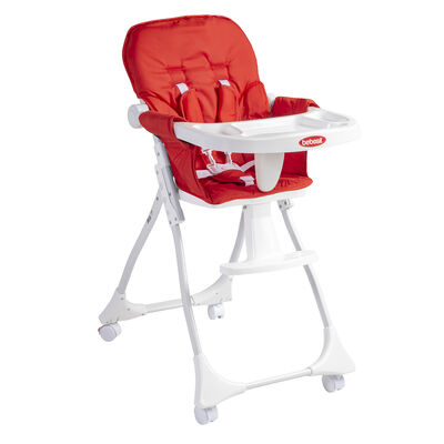 Silla de Comer Plegable Golite Roja Bebesit