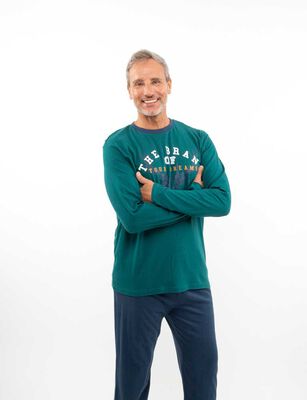 Imagen 1 del producto Pijama Largo Hombre Portman Club Verde