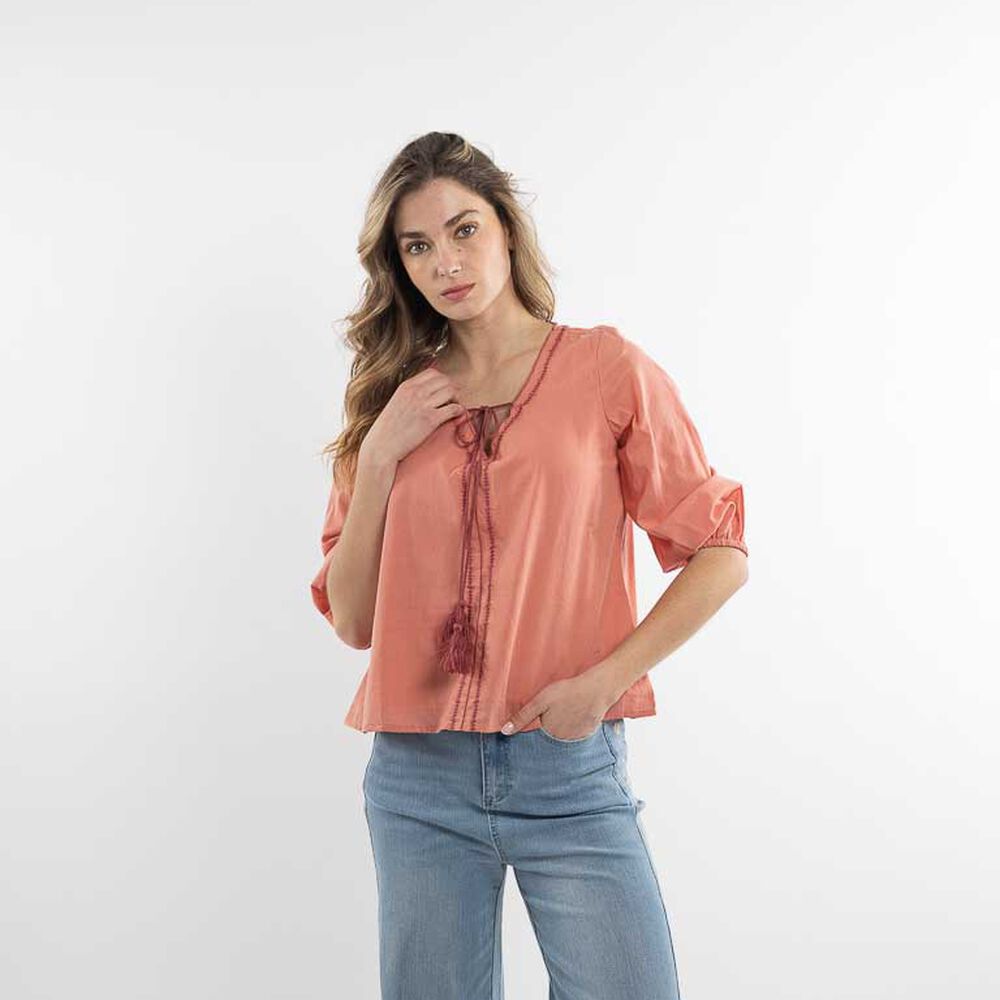 Blusa Algodón 3/4 Mujer Alma