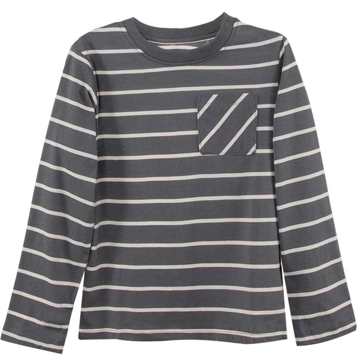 Polera Manga Larga de Algodón Niño Chess