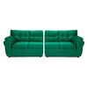 Sofá Seccional Muebles MPR Alerce 5 Verde Esmeralda